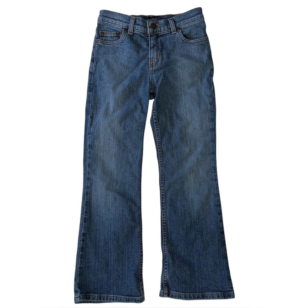 AMERICAN GIRL Jeans by Next Era Flare Style Blue Denim Girls Size 7